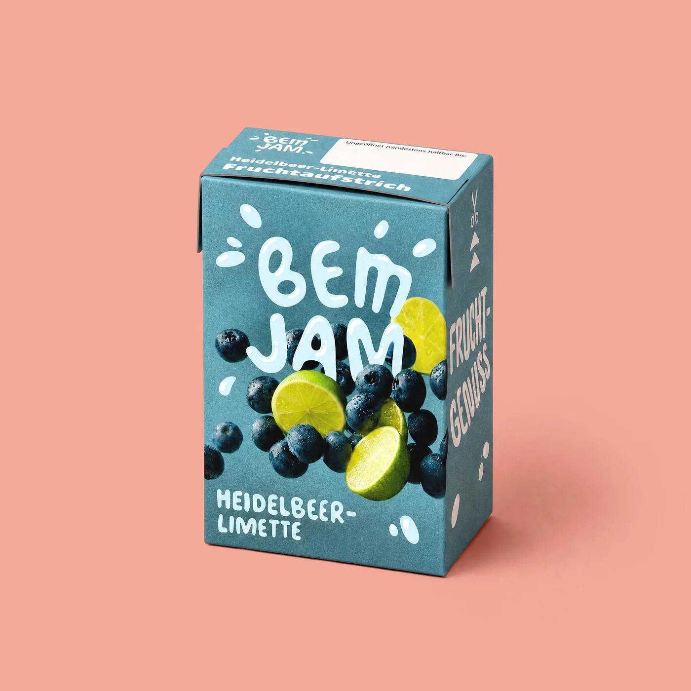 Bem Jam Heidelbeer-Limette Packung