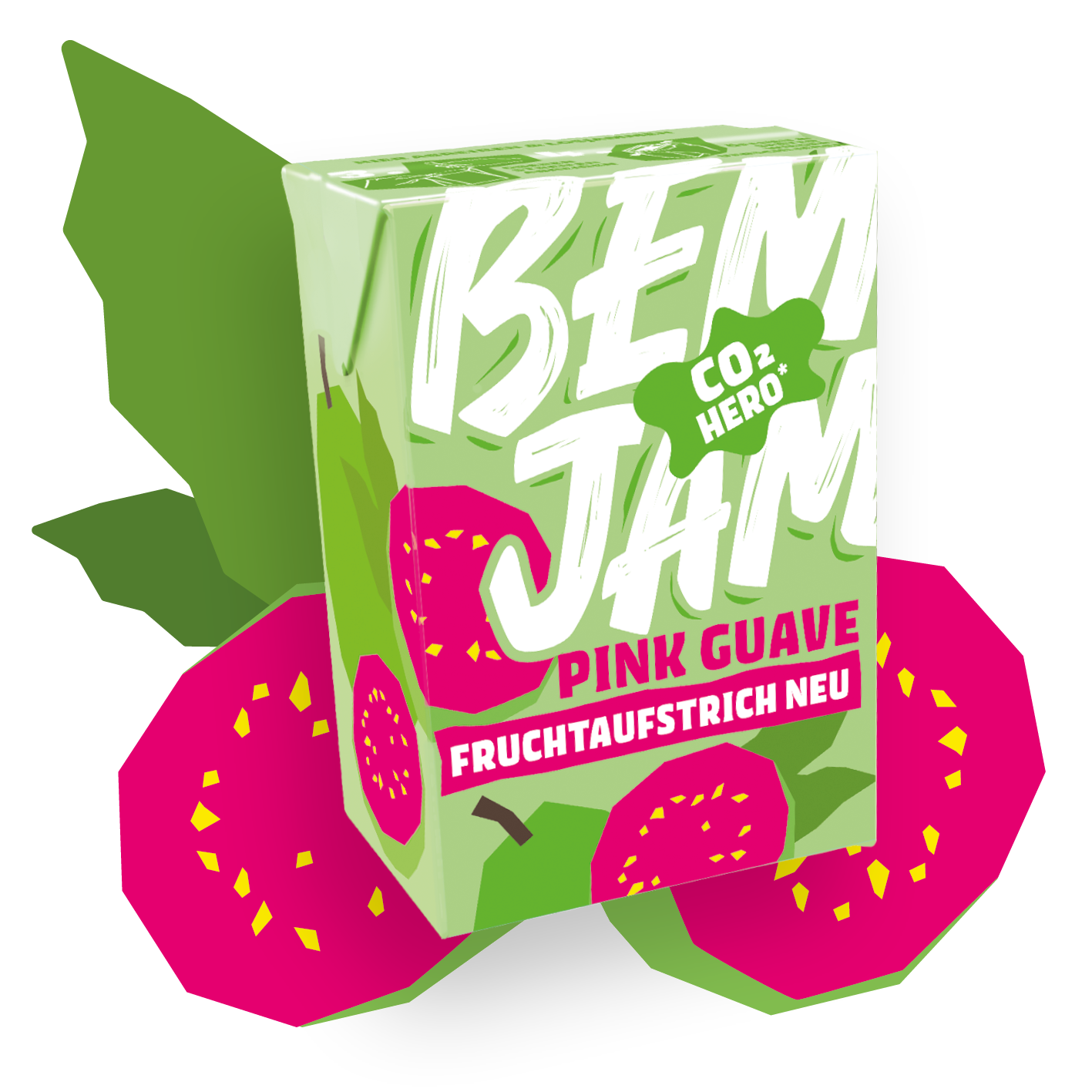 BEM JAM Fruchtaufstrich NEU Pink Guave